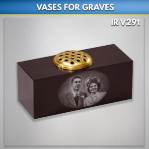 Granite Vases and Plaques for Graves